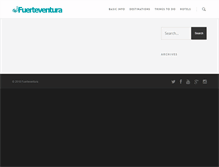 Tablet Screenshot of enjoyfuerteventura.net
